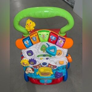 VTech Colorful Learning Walker with Green Handle